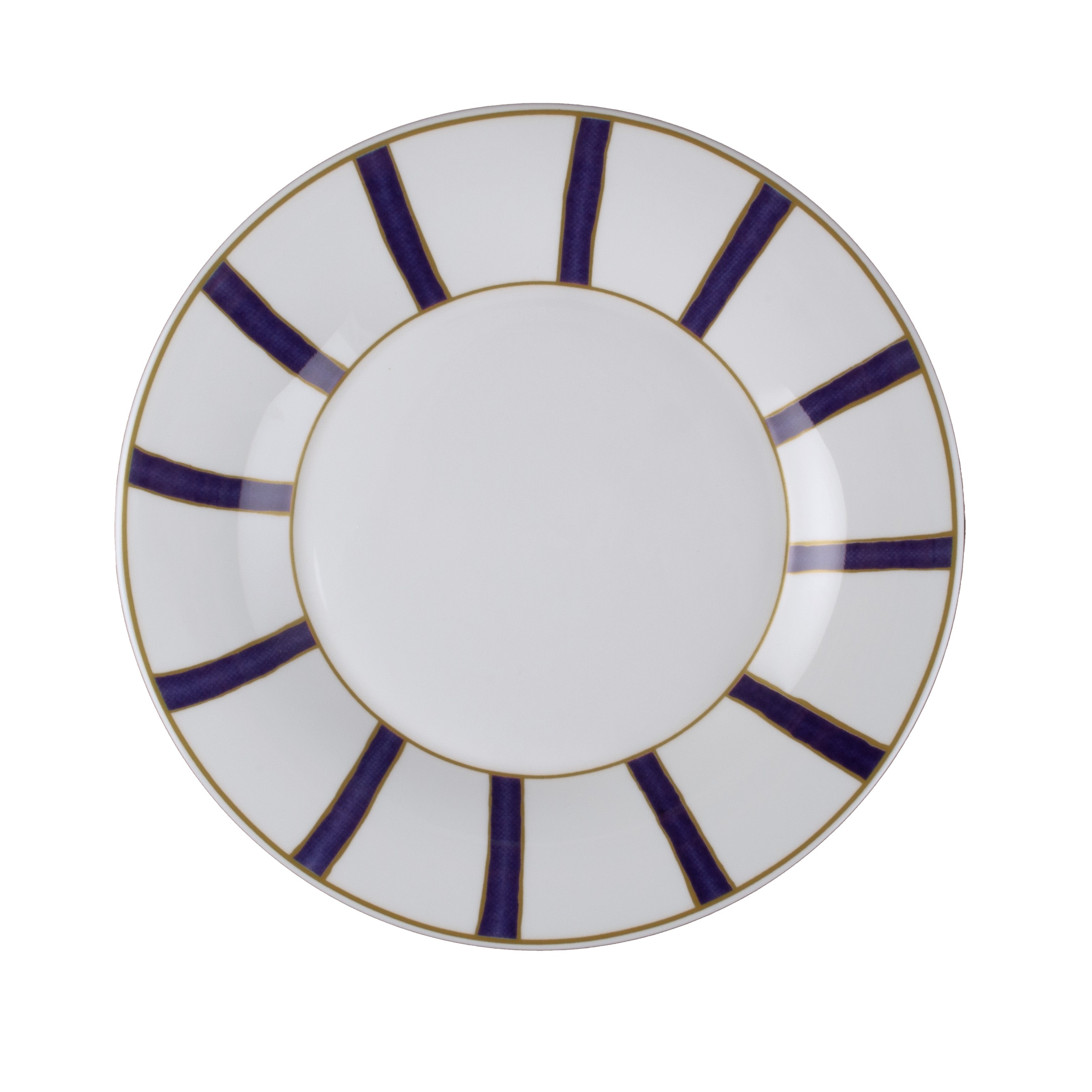 Striche Arancio e Oro - طقم أطباق فاخر (30 قطعة)