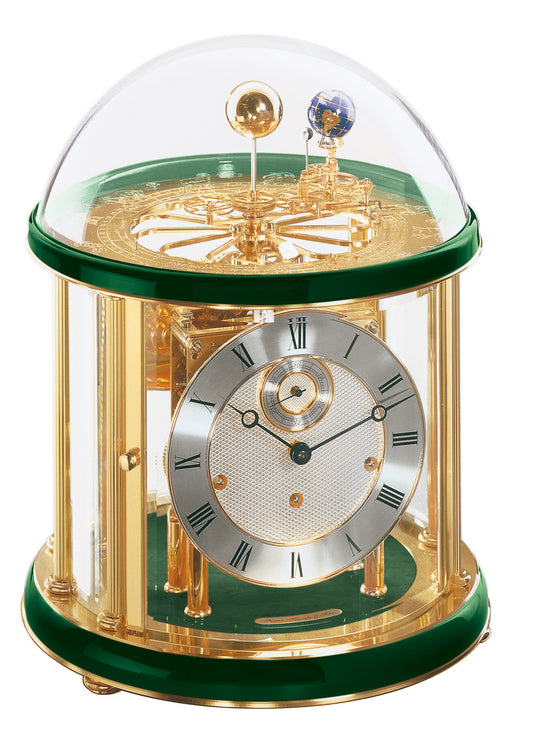 ساعة هيرملي تيلوريوم من النحاس باللون الأخضر الفاتح
