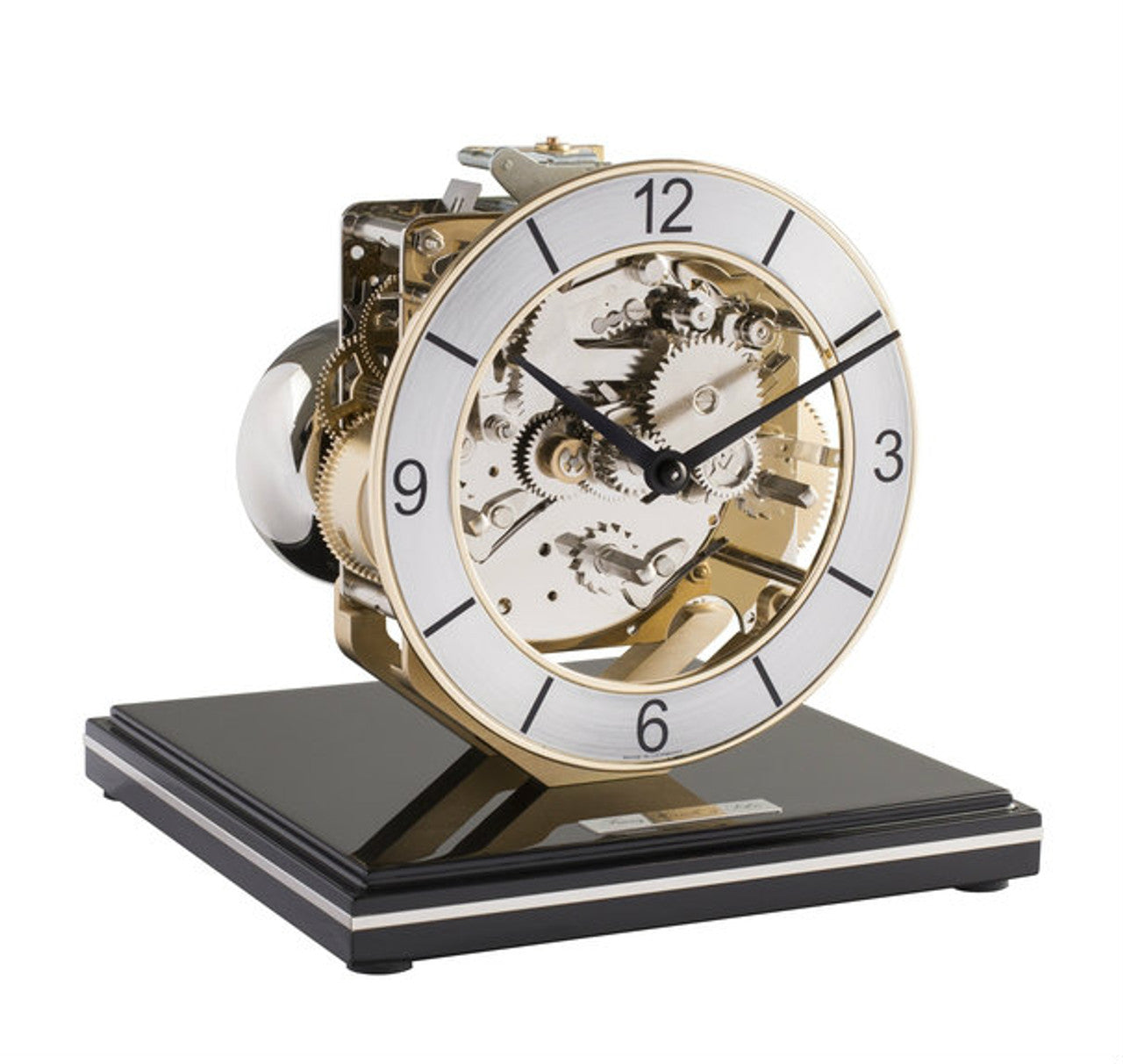 Hermle Table Clock – Black