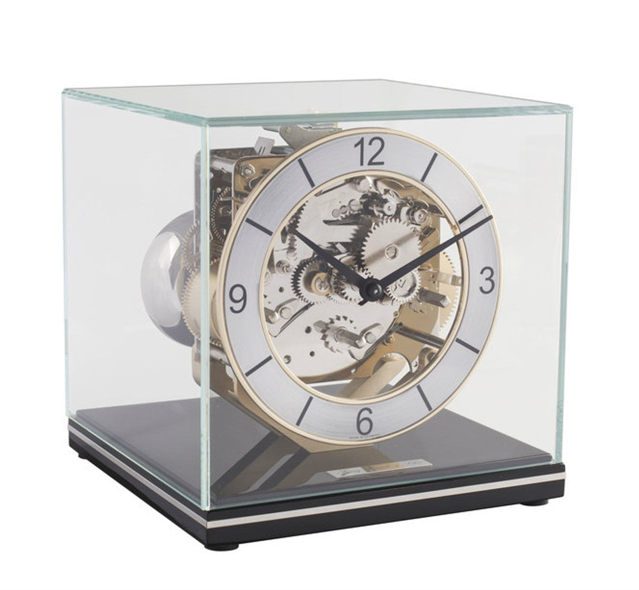 Hermle Table Clock – Black