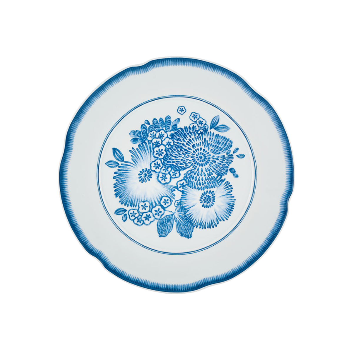 Coralina Blue - طقم عشاء 16 قطعة لأربع أشخاص