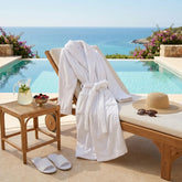 LACE ROBE OFFWHITE
