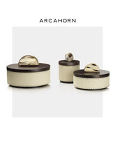 ولاعة كلاسيك بتصميم فاخر من الخشب الطبيعي والقرن الداكن