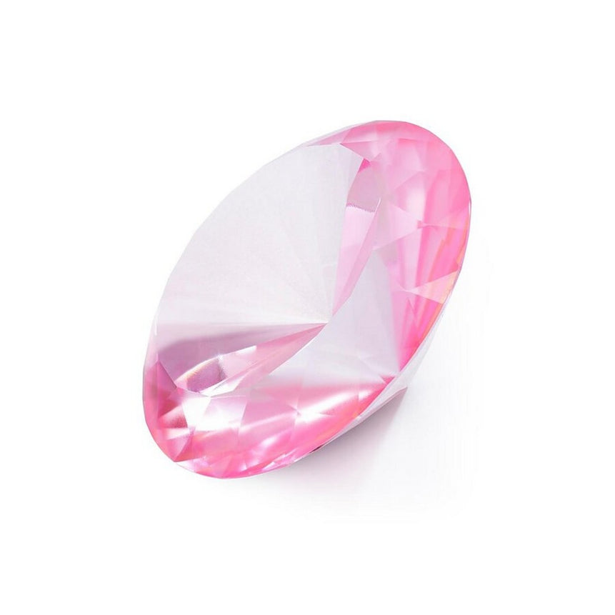 ثقّال أوراق على شكل ماسة – لمسة كريستال أنيقة