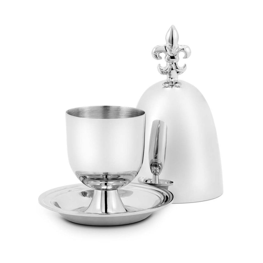 حامل بيض هيرميتاج – بتشطيب فضّي