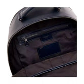 Metro Double Zip Backpack — Smooth Italian Calfskin
