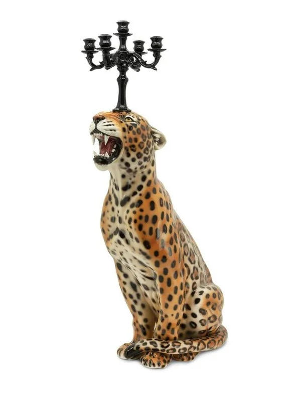 Candleholder – Luxury . Leopard R