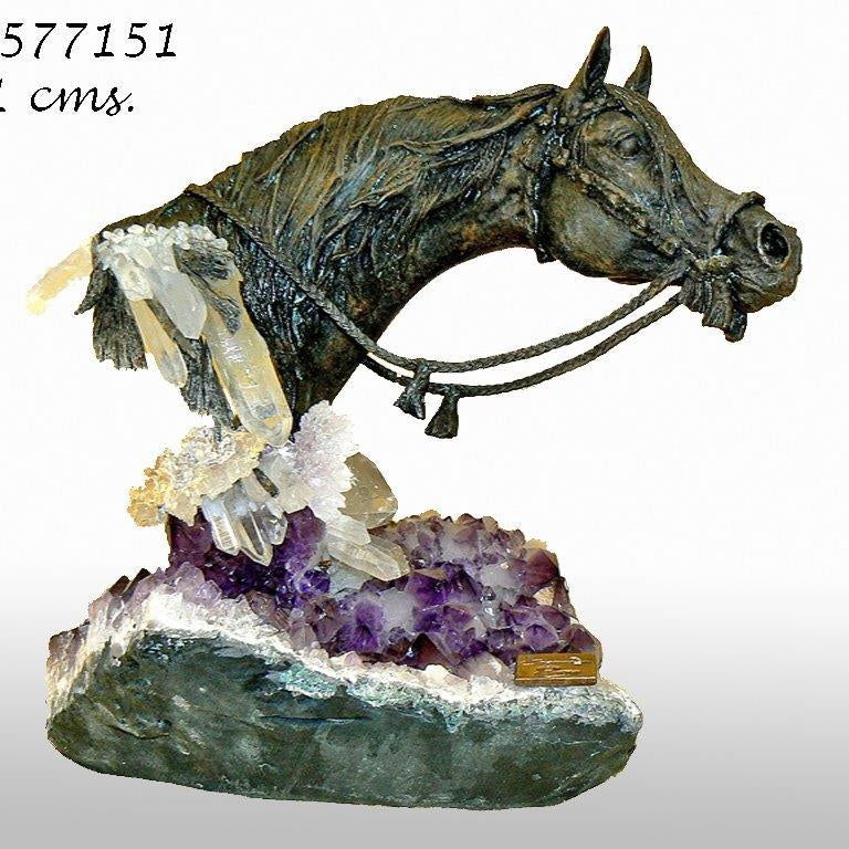 Arabic horse - Horse sculptures with precious stones - LAZADO