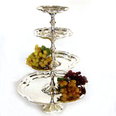 BIG CAKE STAND 4 STANDS CM 45 H CM 66 by Royal Family - Main View