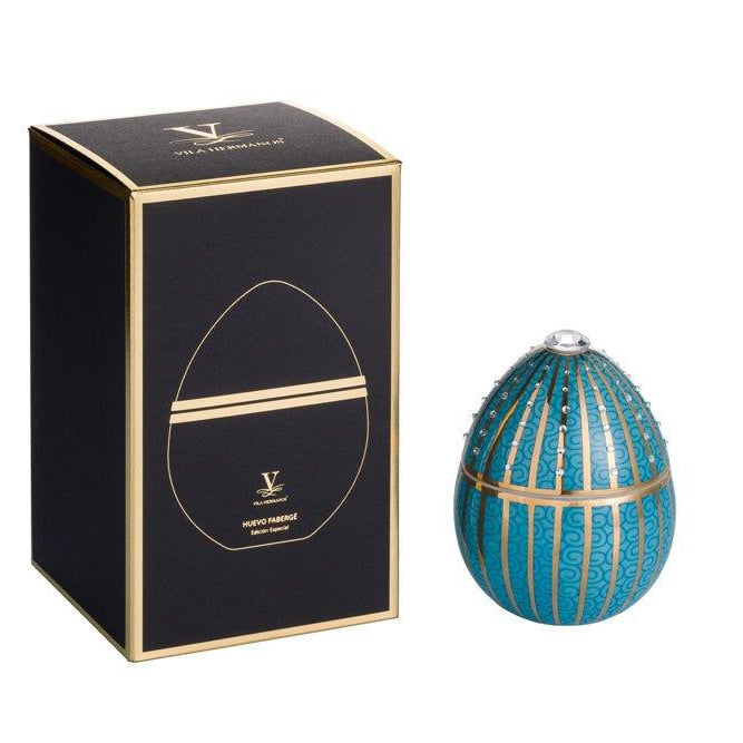 BLUE EGG WITH GOLDEN STRIPE - LAZADO