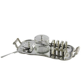 BREAKFAST FOR TWO PLEOPLE, TOAST HOLDER, BUTTER HOLDER, JAM HOLDER by Royal Family - Main View
