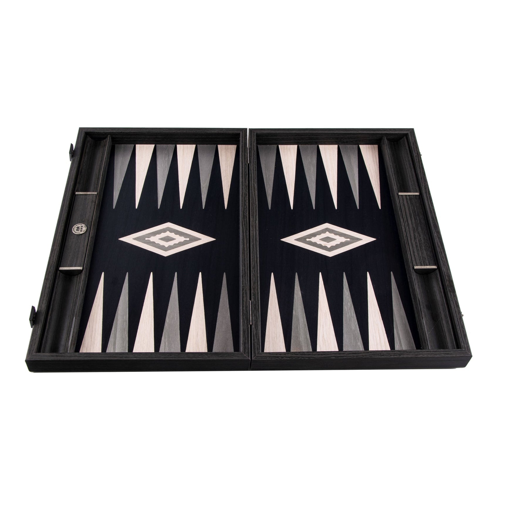 Premium Handcrafted Wooden Backgammon Set with Marquetry Design