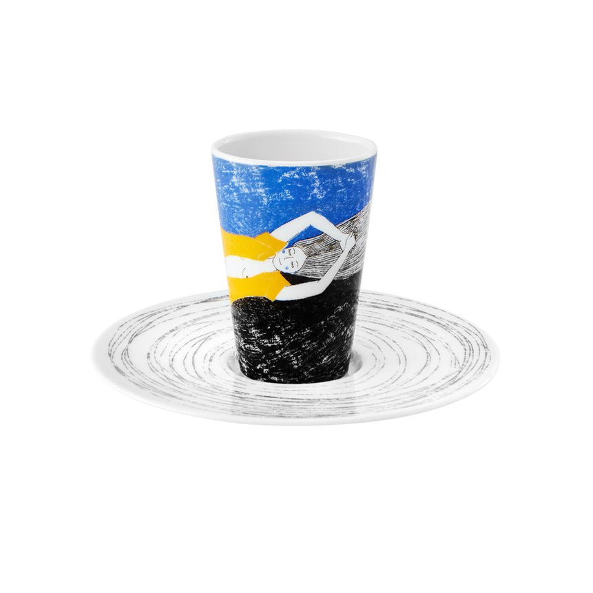 Bode Inspiratorio - Coffee Cup with Saucer VII - LAZADO