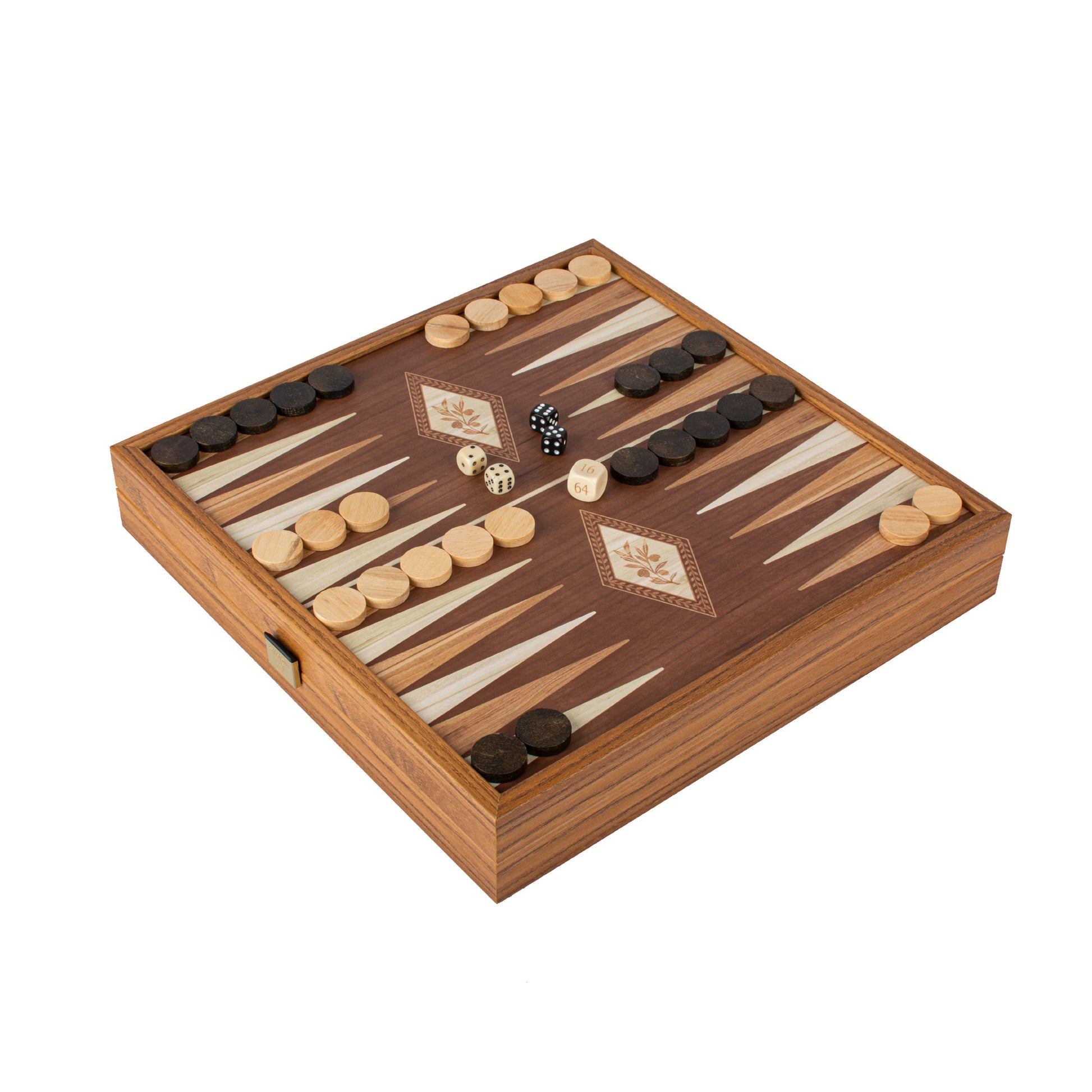 Classic Style 4-in-1 Combo Game Set: Chess, Backgammon, Ludo & Snakes