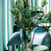 Case with Vase Dive Green by Vista Alegre - Main View