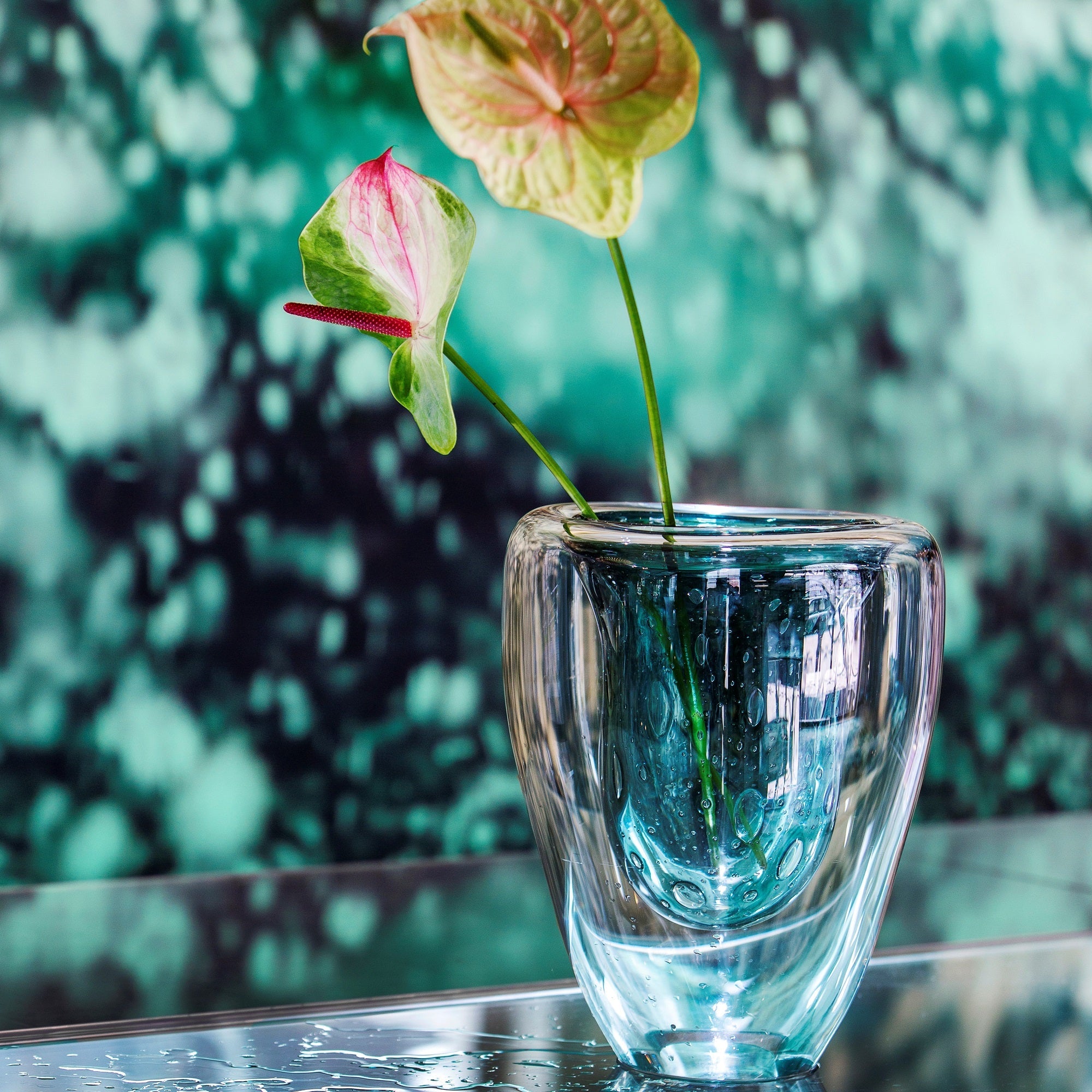 Case with Vase Dive Green - LAZADO