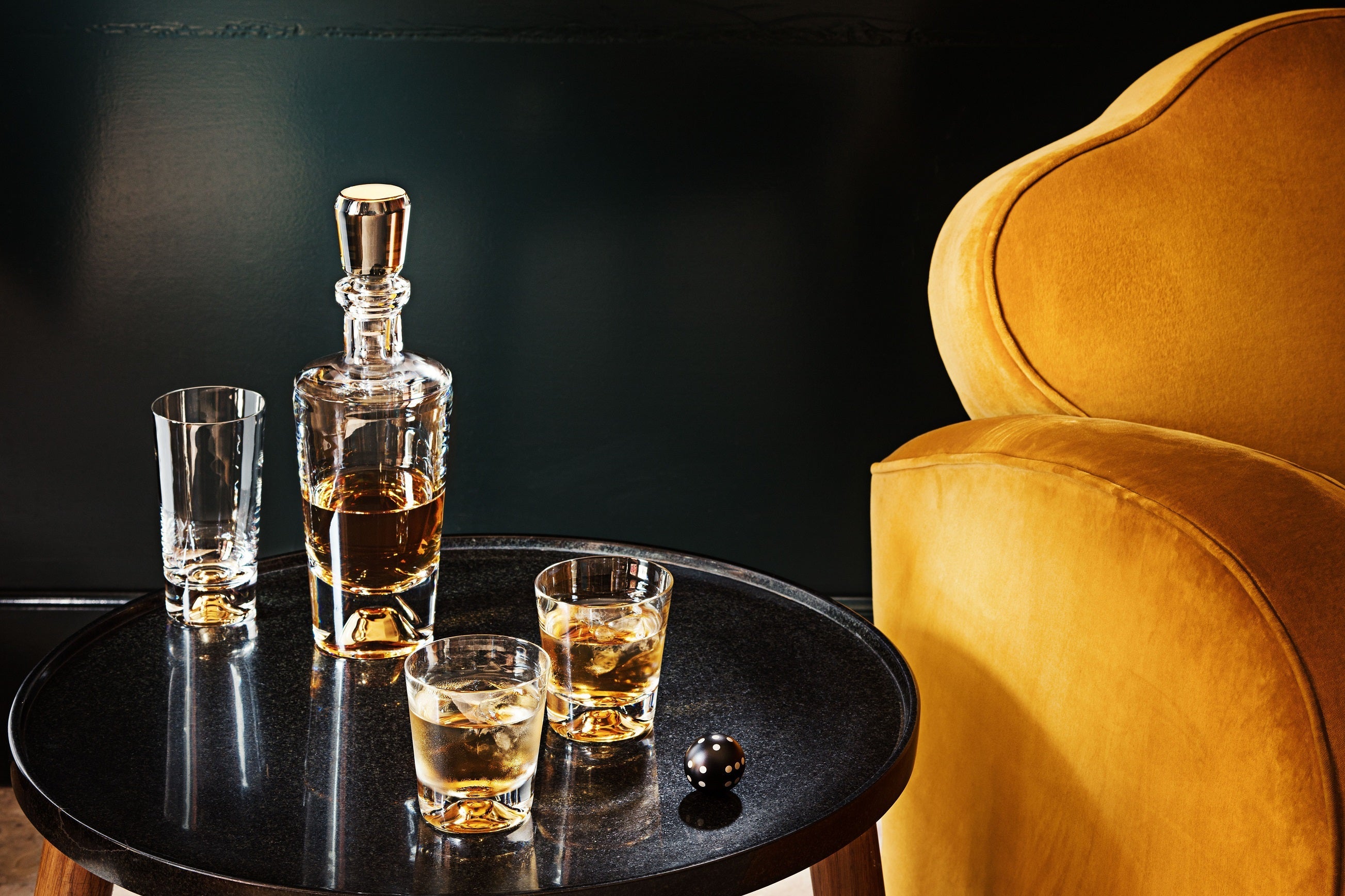 Case with bottle and 4 Old Fash - LAZADO