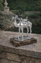 Silver Camel Sculpture by Anglada Esculturas - Main View
