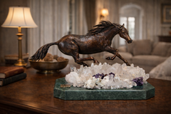 Trueno - Horse sculptures with precious stones