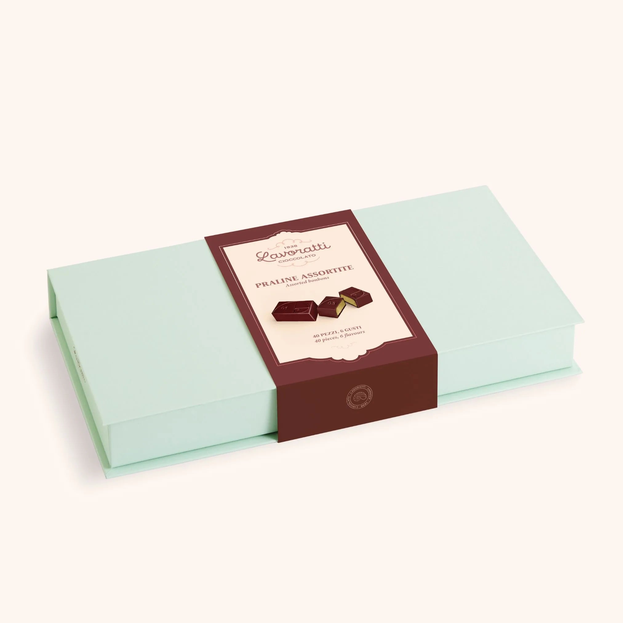 Bonbons Box Of 40 - 8 Flavors 400g