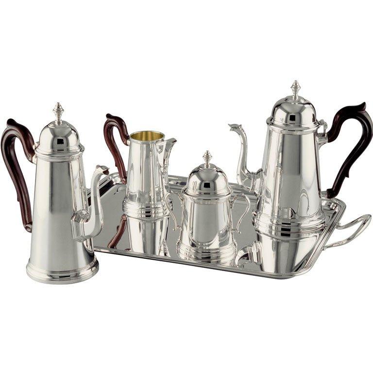 Cone-shaped coffee set w/wood handle - LAZADO