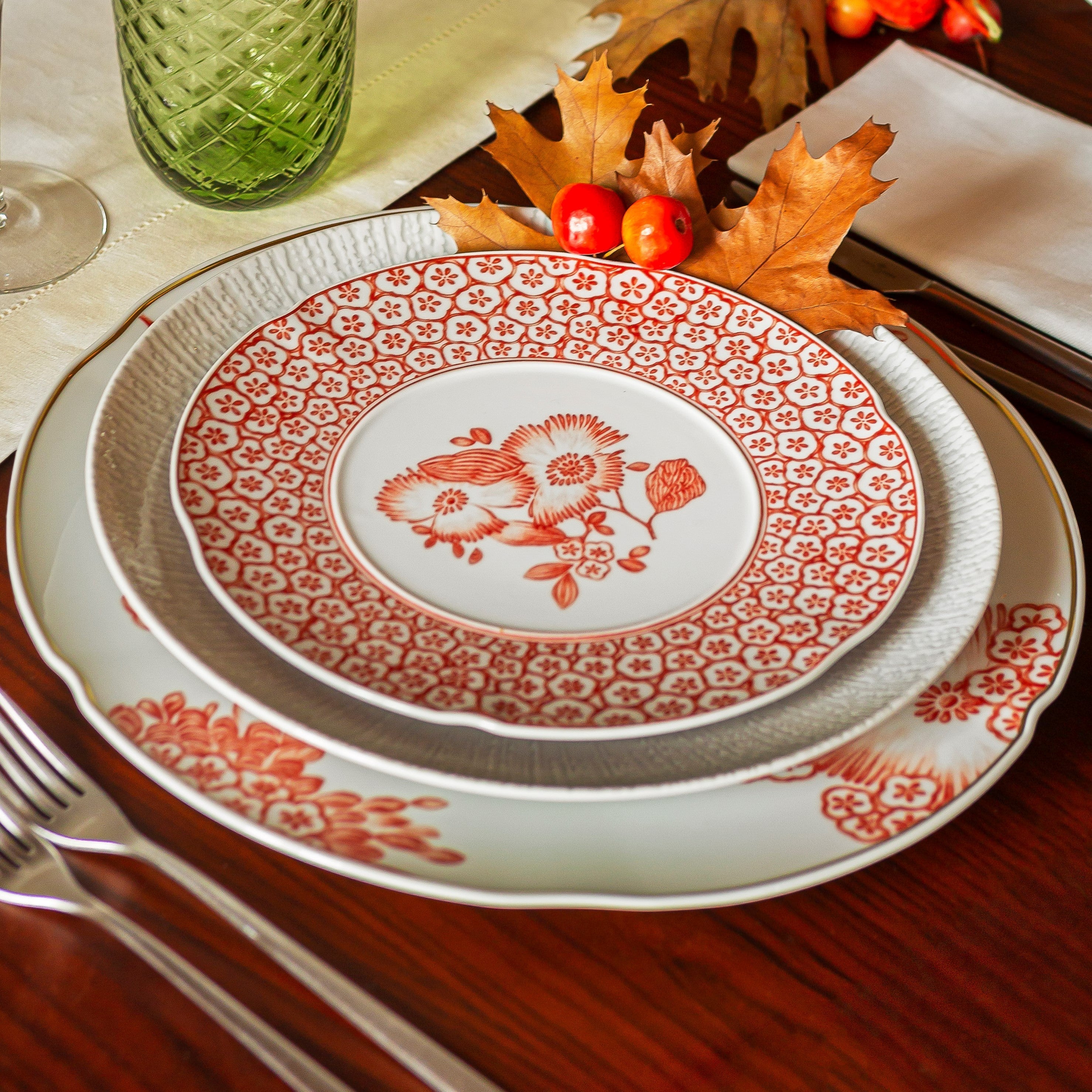 CORALINA 1 Luxury Dinnerware Set (63 Pieces)