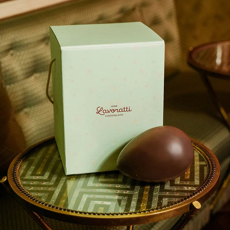 بيضة شوكولاتة داكنة بالبندق وملح البحر من تراباني 350 جم