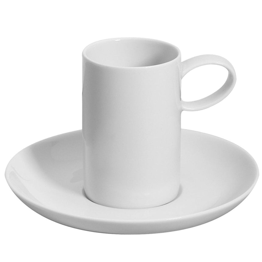 Domo White - Coffee Cup & Saucer - LAZADO