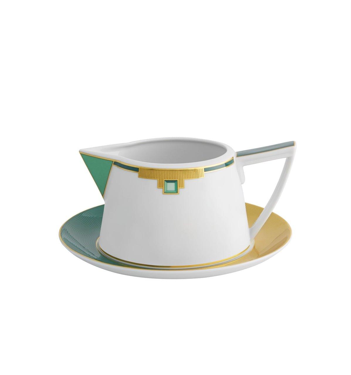 Emerald - Sauceboat and Stand - LAZADO