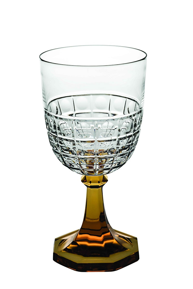 Emporio - Goblet W Amber Stem - LAZADO