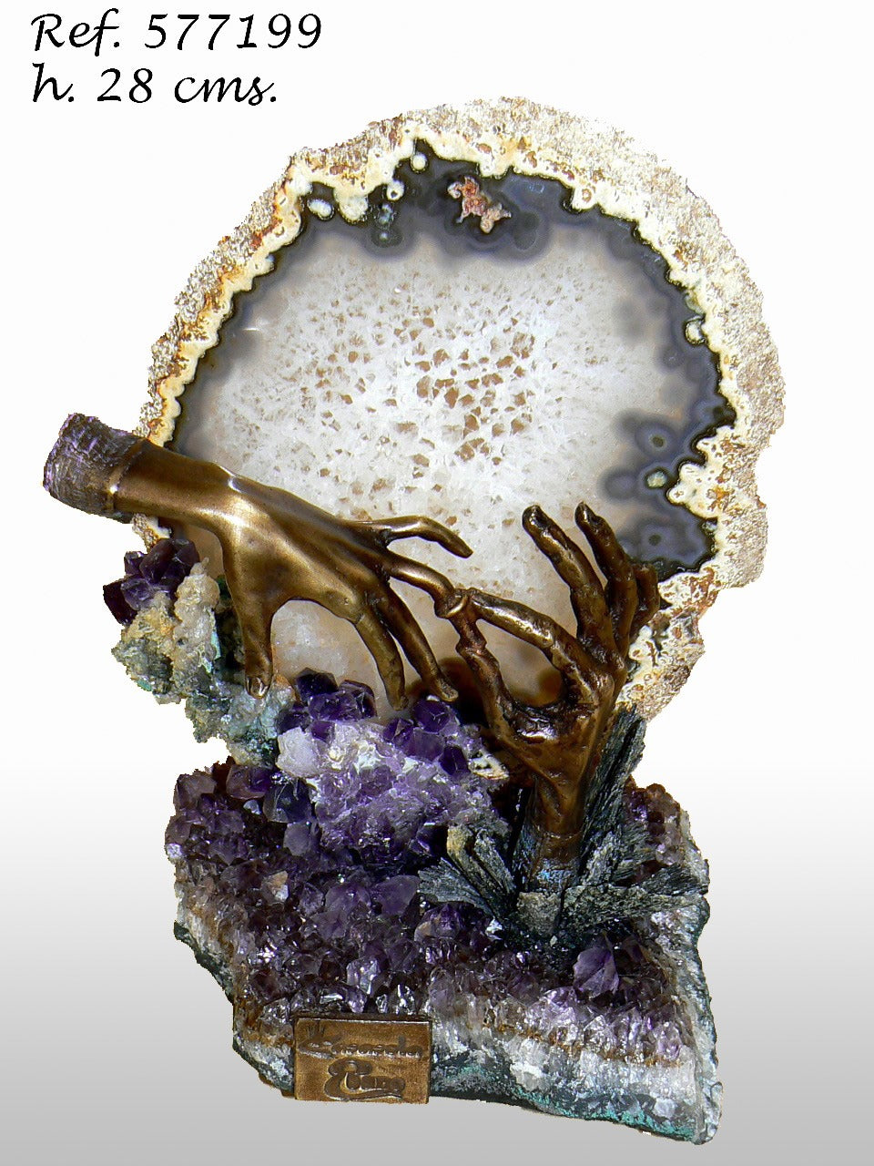 Engagement - Human sculpture with precious stones by Ebano - Alternate Angle