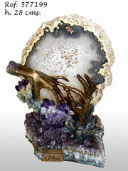 Engagement - Human sculpture with precious stones by Ebano - Alternate Angle