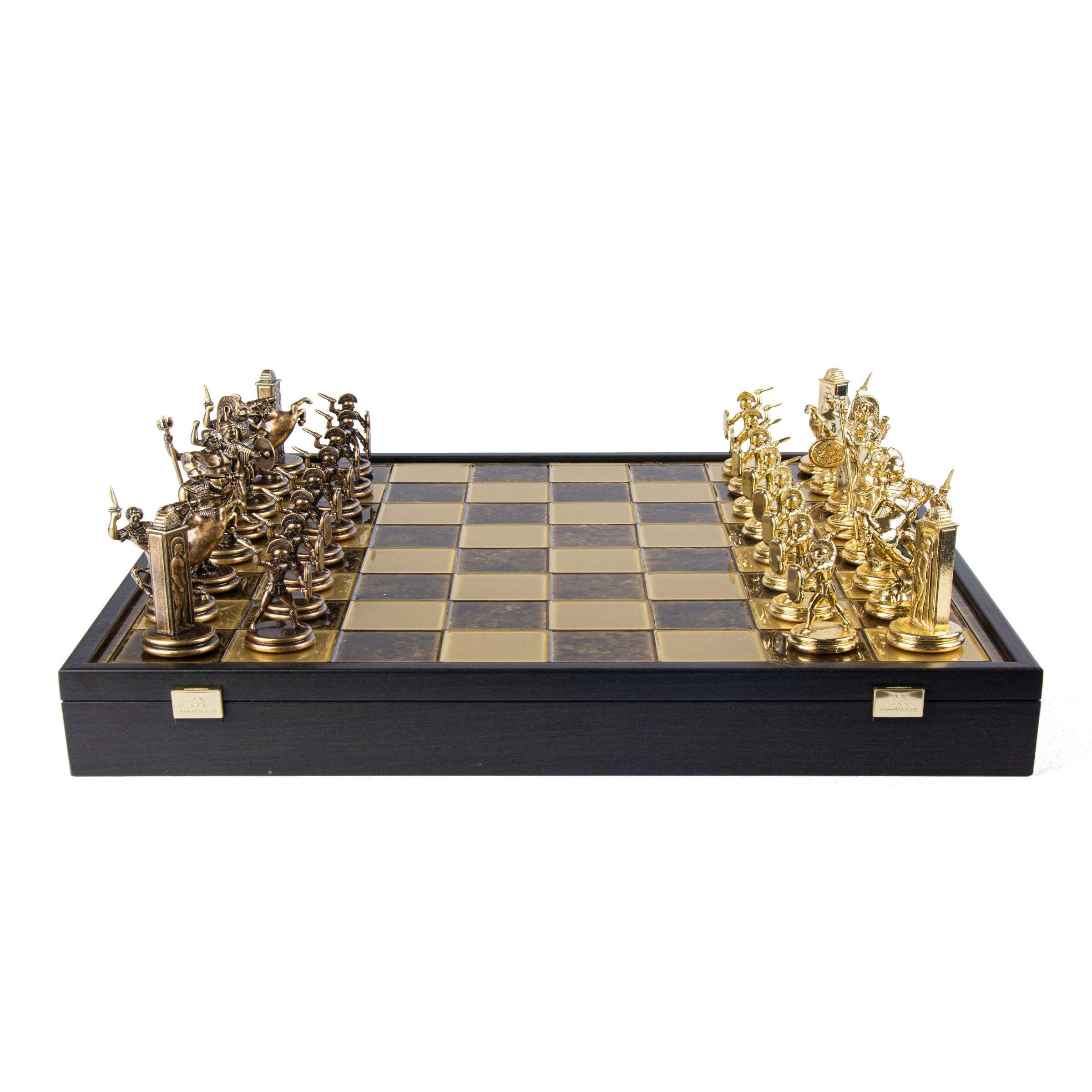 Legendary Chess Set Gold/Brown – - LAZADO