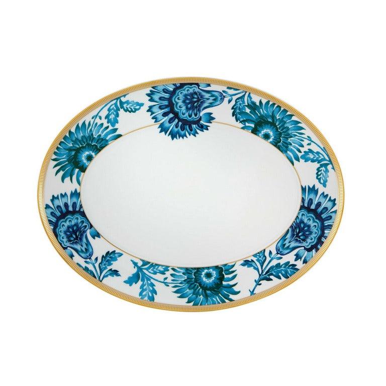 Oval Plate-GOLD EXOTIC 3 luxury dinner set