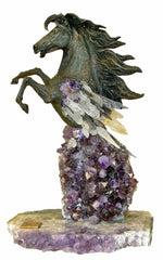 Hierarchy horse - Horse sculptures with precious stones by Ebano - Alternate Angle