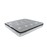 Hybrid mattress with natural latex and independent pocket springs 160×200