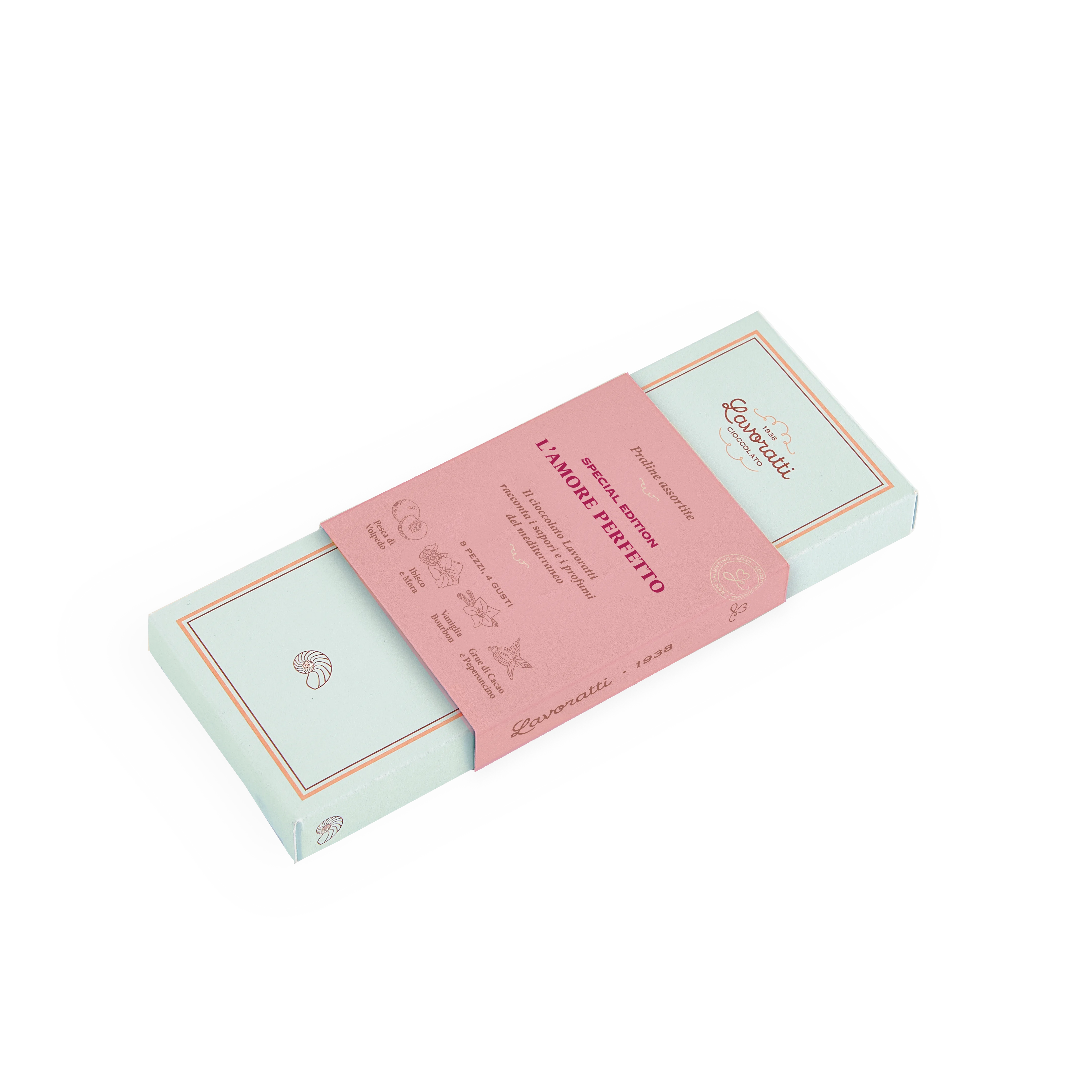 الحب المثالي – شوكولاتة عيد الحب (8 قطع منوعة)