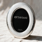 Miro Silver Photo Frame — Dolce Vita, Oval · 10×15 cm
