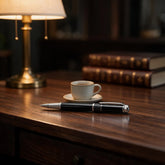 Roller Pen — Black Lacquer and Chrome