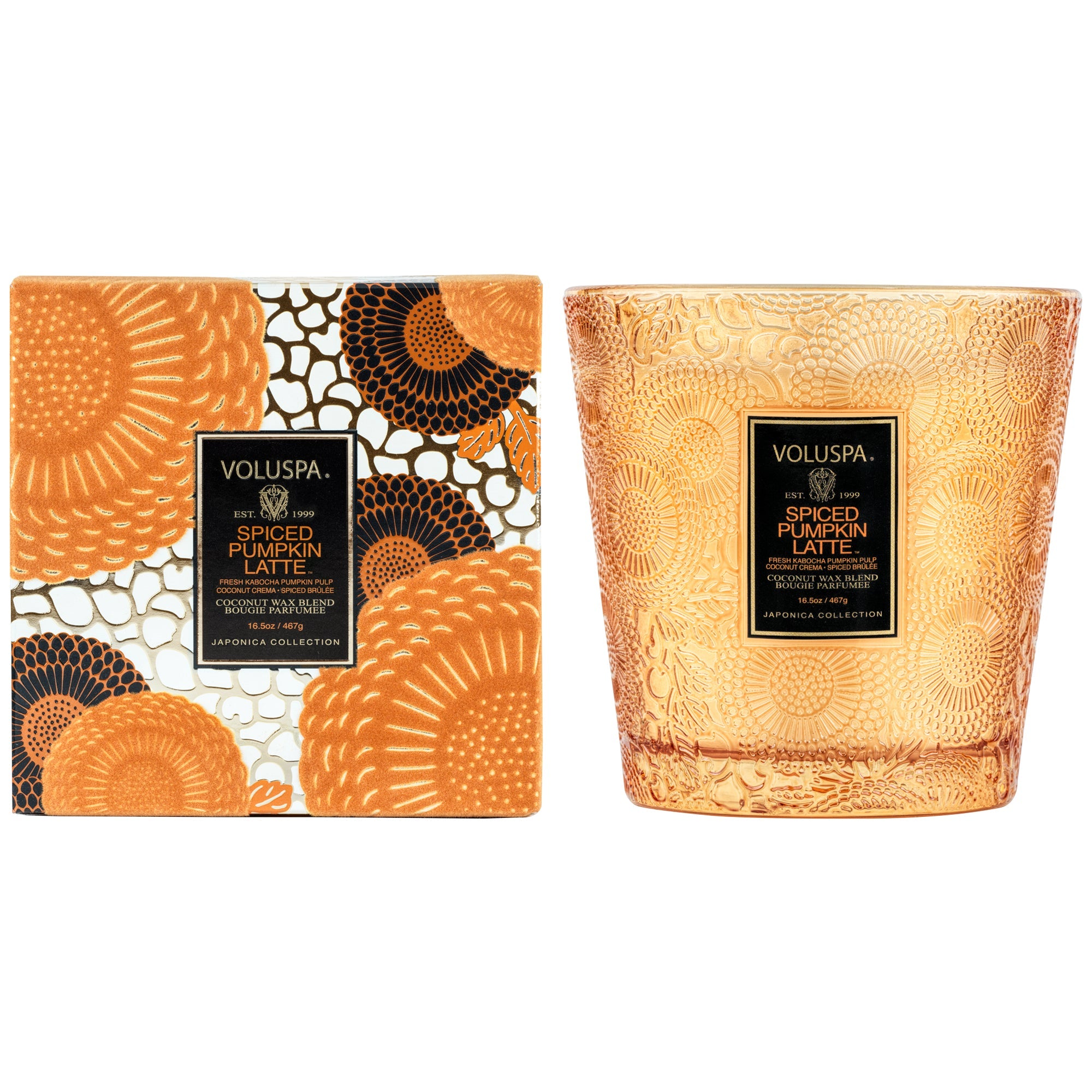 SPICED PUMKIN LATTE - 2 WICK HEARTH CANDLE 476G - LAZADO