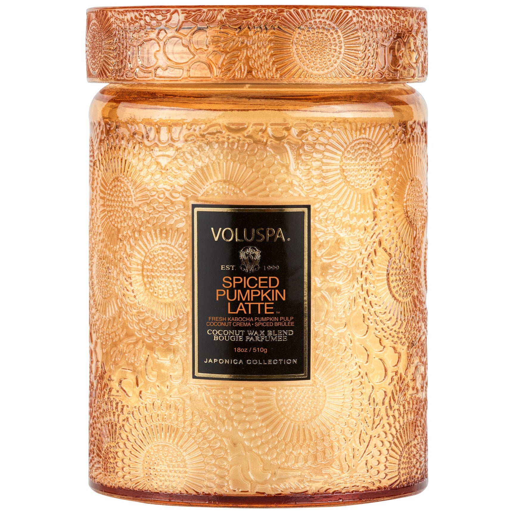 SPICED PUMPKIN LATTE - LARGE JAR CANDLE 510G - LAZADO
