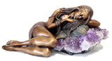 Sandra - Human sculpture with precious stones by Ebano - Alternate Angle