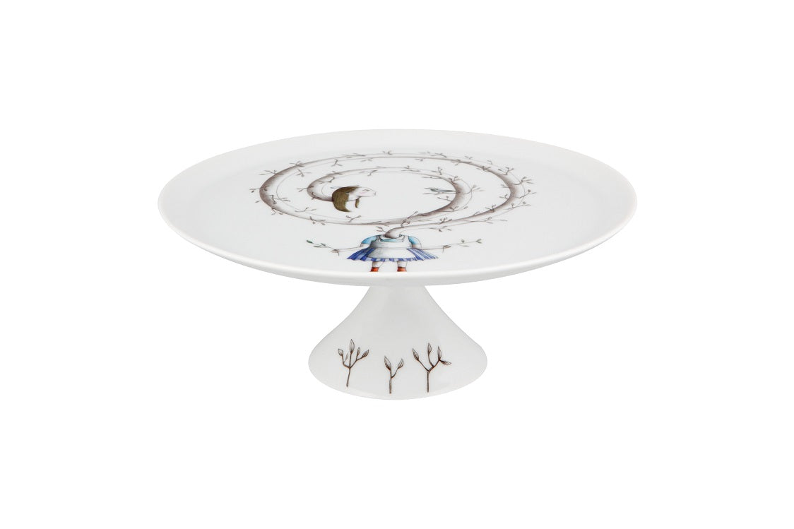 Set Small Cake Stand & 4 Plates - LAZADO