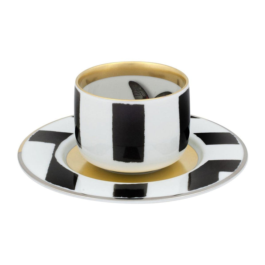 Sol y Sombra - Coffee cup with Saucer Butterfly - LAZADO