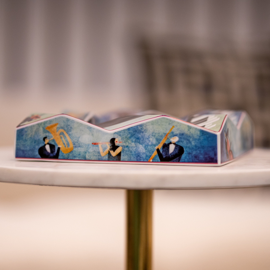 Square Ashtray - Fur Beethoven - LAZADO