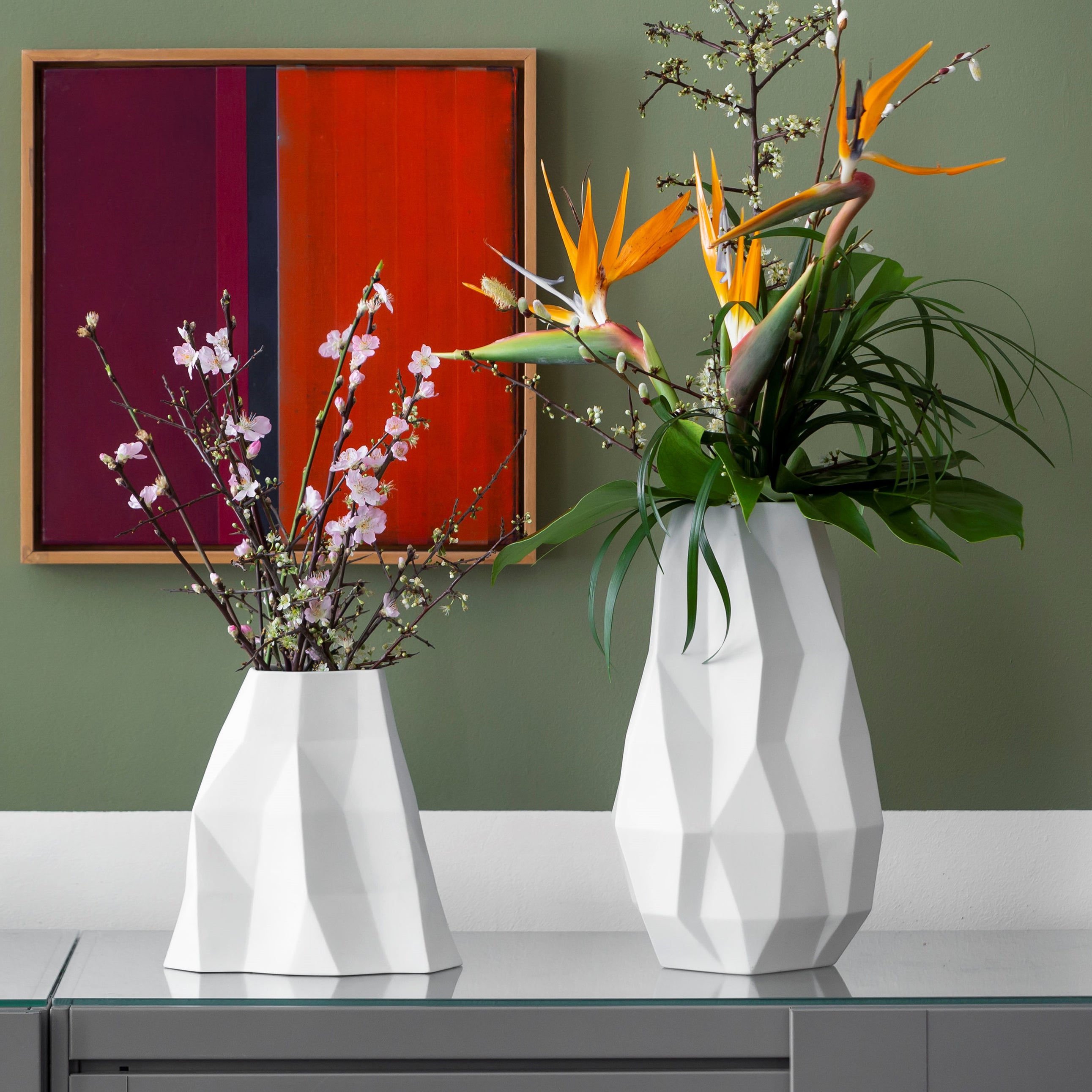 Tall Vase QUARTZ - LAZADO