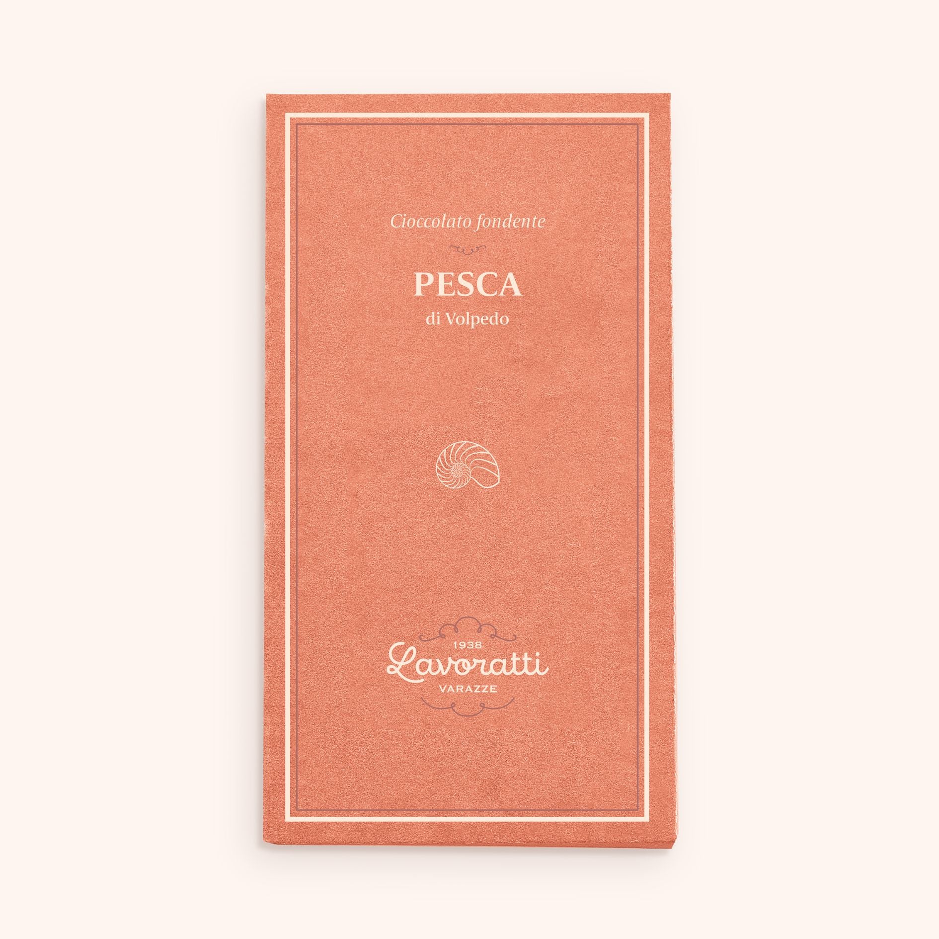 Peach - dark chocolate bar 80g