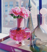 Small Vase Caneleto Pink by Vista Alegre - Main View