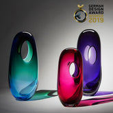 Large Vase Portal Green Matte by Vista Alegre - Close-up