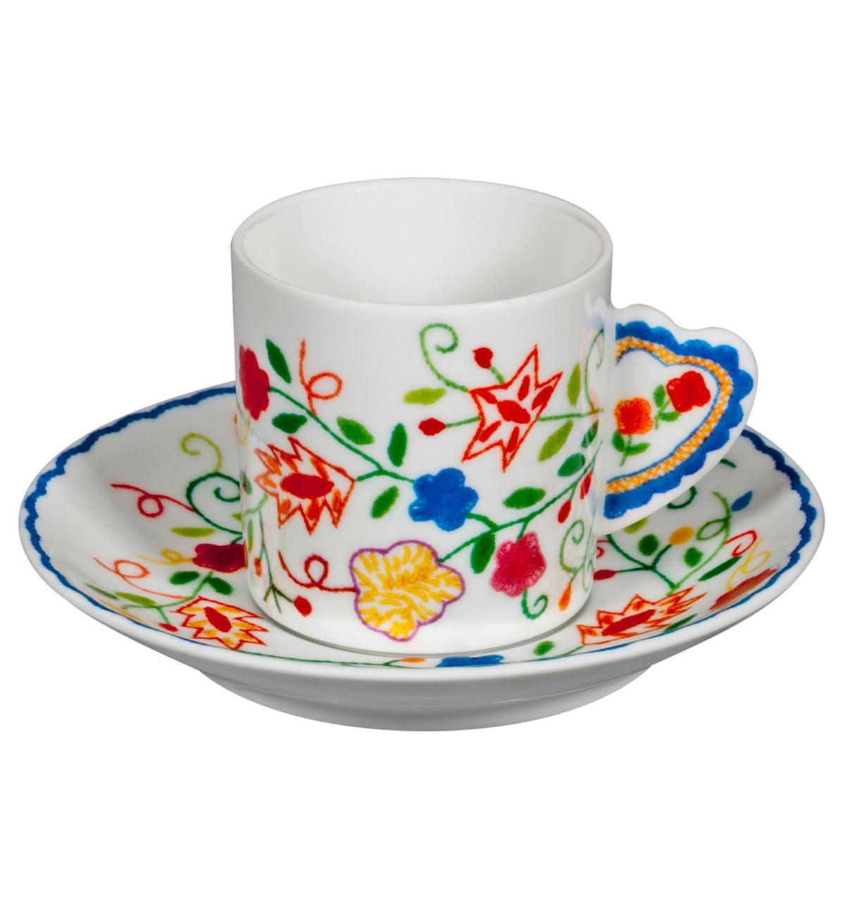 Vila Verde - Coffee Cup & Saucer - LAZADO